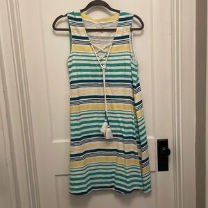 Natural Reflections striped dress